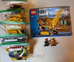 LEGO 7632 Crawler Crane RETIRED 100% Complete/Construction/Crane/LEGO City