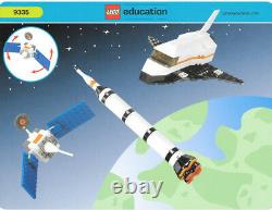 LEGO 9335 Space Airport Rocket Saturn Shuttle Education Set New Sealed