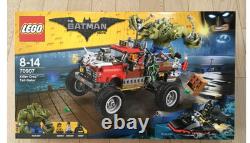 LEGO Batman Movie 70907 Killer Croc Tail Gator 460 Pieces Zebra Man Retired