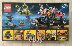 LEGO Batman Movie 70907 Killer Croc Tail Gator 460 Pieces Zebra Man Retired