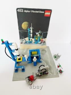 LEGO Classic Space Alpha-1 Rocket Base 483 (1979) Vintage 95% Complete