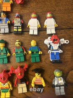 LEGO Huge Vintage Castle, Pirates, Soldiers, Space Mini Figure Lot