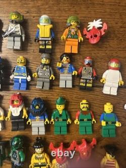 LEGO Huge Vintage Castle, Pirates, Soldiers, Space Mini Figure Lot