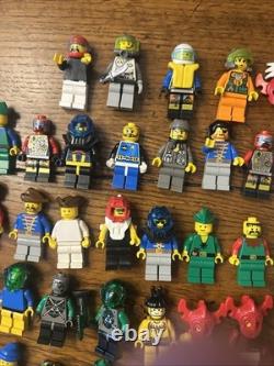 LEGO Huge Vintage Castle, Pirates, Soldiers, Space Mini Figure Lot