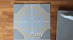 LEGO Lunar Baseplates Moon Crater Vintage 1980's Space 3947a