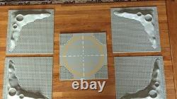 LEGO Lunar Baseplates Moon Crater Vintage 1980's Space 3947a