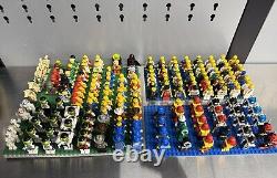 LEGO Minifigure Lot 100's/ Star Wars/City/Space/Western/Aqua/ 1980-90's Sets