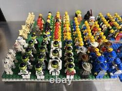 LEGO Minifigure Lot 100's/ Star Wars/City/Space/Western/Aqua/ 1980-90's Sets