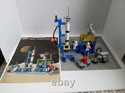 LEGO Space 483 Alpha-1 Rocket Base Complete With Manual And Minifigs Vintage