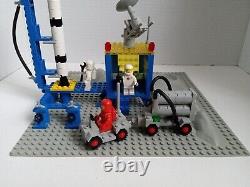 LEGO Space 483 Alpha-1 Rocket Base Complete With Manual And Minifigs Vintage