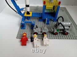 LEGO Space 483 Alpha-1 Rocket Base Complete With Manual And Minifigs Vintage