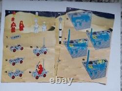 LEGO Space 483 Alpha-1 Rocket Base Complete With Manual And Minifigs Vintage