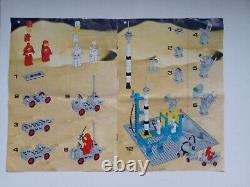 LEGO Space 483 Alpha-1 Rocket Base Complete With Manual And Minifigs Vintage