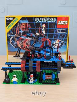 LEGO Space Police 6955 Space Lock-Up Isolation Base 3 Minifigures Box INCOMPLETE