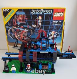 LEGO Space Police Lock-up Isolation Base 6955 withBox 3 Mini-Figures INCOMPLETE