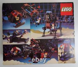 LEGO Space Police Lock-up Isolation Base 6955 withBox 3 Mini-Figures INCOMPLETE