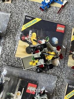 LEGO Space Sets x 9 1980's RARE BUNDLE Please Read Free P&P