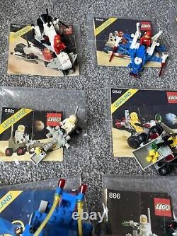 LEGO Space Sets x 9 1980's RARE BUNDLE Please Read Free P&P