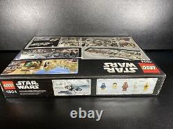 LEGO Star Wars 4504 Millennium Falcon Rare 2004 Set New Sealed Box in Good Shape