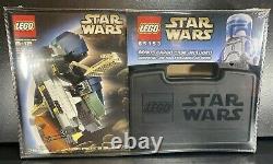 LEGO Star Wars 7153 Jango Fett's Slave I &Cargo Case 65153 Factory Sealed Mint