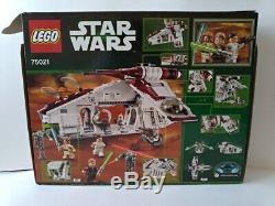 LEGO Star Wars 75021 Republic Gunship 10 minifigures