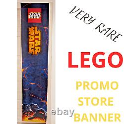 LEGO Star Wars Darth Vader / Rare Promotional Store Shop Display Banner 78x18