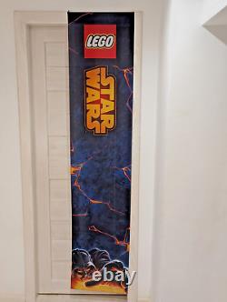 LEGO Star Wars Darth Vader / Rare Promotional Store Shop Display Banner 78x18