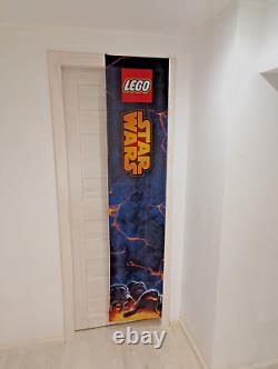 LEGO Star Wars Darth Vader / Rare Promotional Store Shop Display Banner 78x18