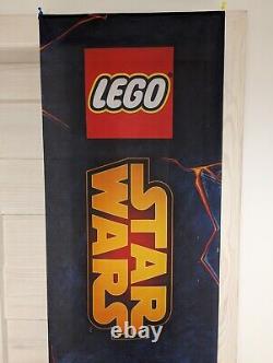 LEGO Star Wars Darth Vader / Rare Promotional Store Shop Display Banner 78x18