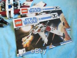 LEGO Star Wars Set 7674 Clone V-19 Torrent INCOMPLETE + Instructions TMV-19