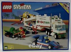 LEGO System TOWN INDY TRANSPORT 6335, 100% Set-Minifig-BOX-Instruction 1996