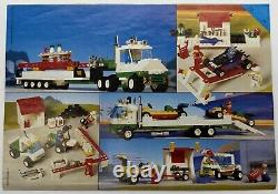 LEGO System TOWN INDY TRANSPORT 6335, 100% Set-Minifig-BOX-Instruction 1996