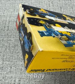 LEGO Vintage 1558 Mobile Command Trailer Classic Space 1986 SEALED NEW in BOX