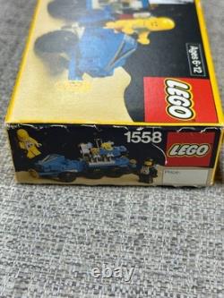 LEGO Vintage 1558 Mobile Command Trailer Classic Space 1986 SEALED NEW in BOX