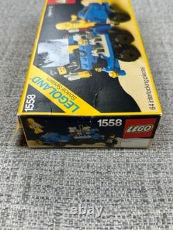 LEGO Vintage 1558 Mobile Command Trailer Classic Space 1986 SEALED NEW in BOX