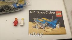 LEGO Vintage 1979 Classic Space Cruiser (487) 100% complete + Box +manual exc