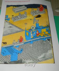LEGO Vintage Classic Space 6970 Command Base Beta-1 instructions complete 3