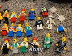 LEGO Vintage Lot 5.5 pounds Bulk Parts Pieces Castle Pirates Space 50 Minifigs