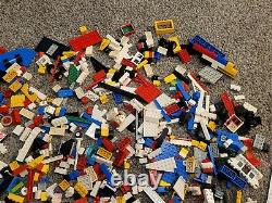 LEGO Vintage Lot 5.5 pounds Bulk Parts Pieces Castle Pirates Space 50 Minifigs