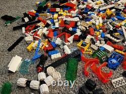 LEGO Vintage Lot 5.5 pounds Bulk Parts Pieces Castle Pirates Space 50 Minifigs