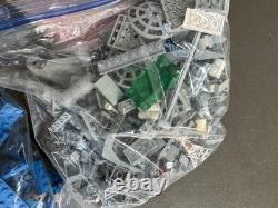 LEGO Vintage Space Classic Parts 4 Pounds Bulk collection lot printed logo sets