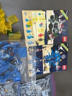 LEGO Vintage Space Classic Parts 4 Pounds Bulk collection lot printed logo sets