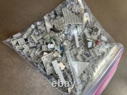 LEGO Vintage Space Classic Parts 4 Pounds Bulk collection lot printed logo sets
