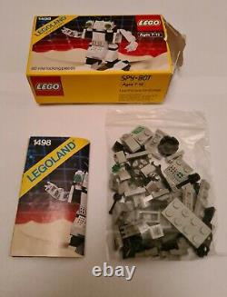 Lego 1498 Spy-Bot 1987 Legoland Classic Space Vintage MIB Parts Like New