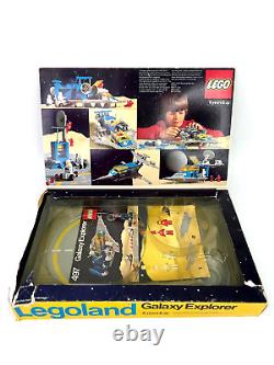 Lego # 497 Galaxy Explorer LegoLand Space Instructions, Box, Baseplate ONLY