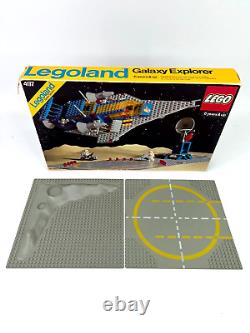 Lego # 497 Galaxy Explorer LegoLand Space Instructions, Box, Baseplate ONLY