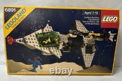 Lego 6891 Legoland Space System Gamma-V Laser Craft Sp003 Read Description BONUS