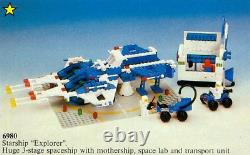 Lego 6980 Galaxy Commander 1983 Legoland Classic Space Vintage MISB, NEW