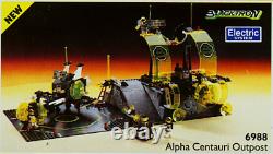 Lego 6988 Alpha Centauri Outpost 1991 Blacktron Space Classic Vintage MIB