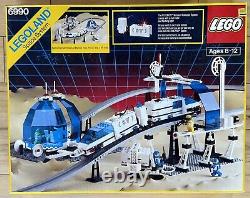 Lego 6990 FUTURON Monorail Transport System 1988? % Complete Clear Inserts MIB